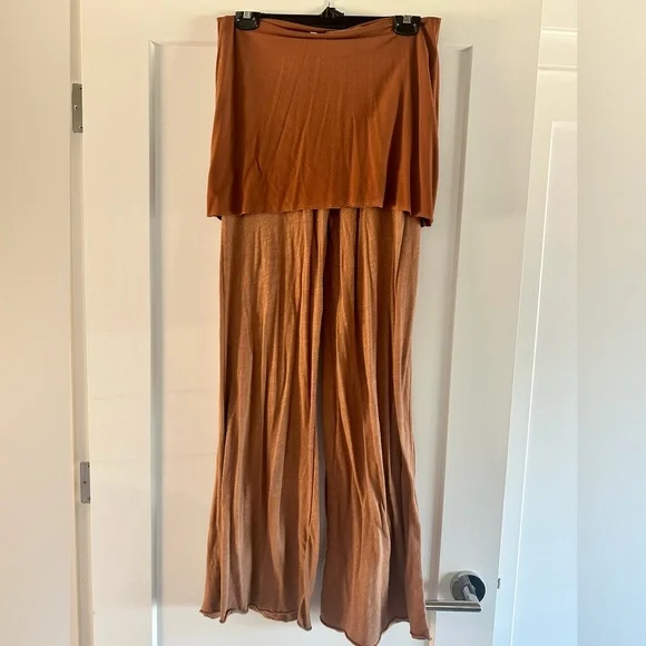 Donna M Palazzo Skirt Pant in Topaz - Large - Picture 3 of 5